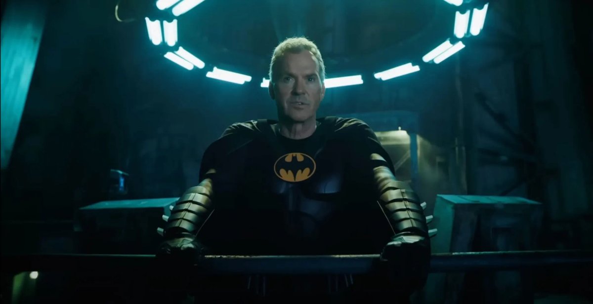 Micheal Keaton nei panni di Batman