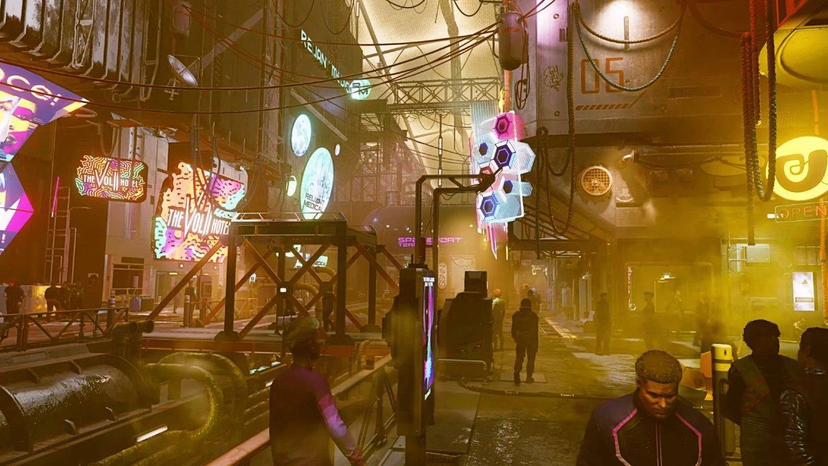 neon starfield 