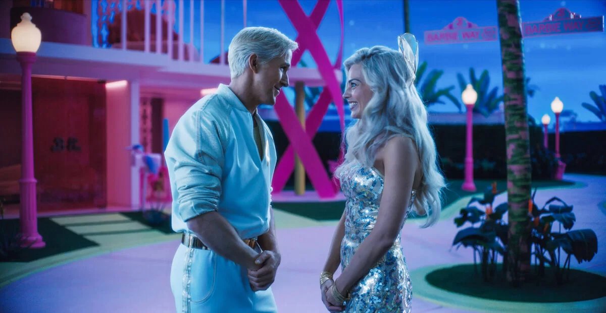 Una scena dal film, Barbie.