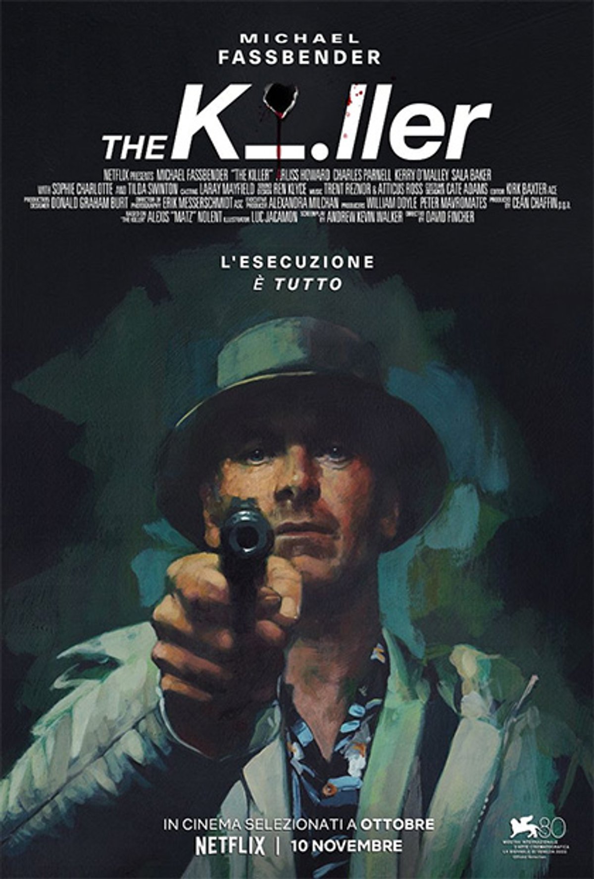 The Killer il film Netflix diretto da David Fincher è stato appena presentato all'ottantesimo festival di cinema di Venezia.