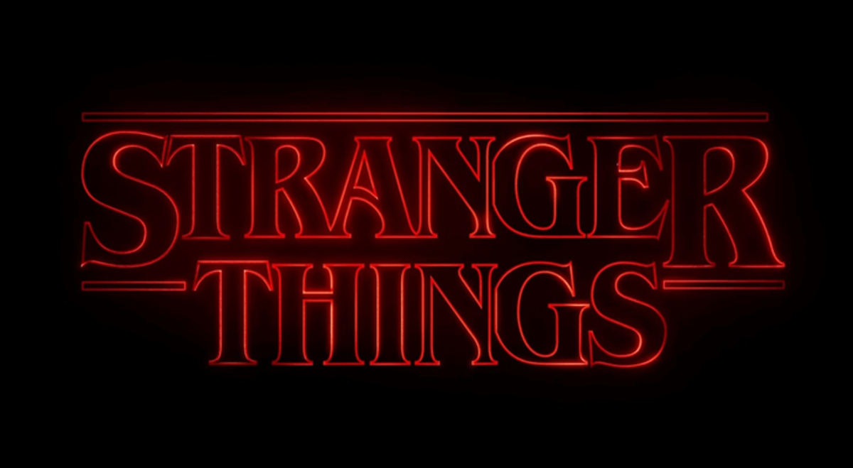 Logo di Stranger Things.
