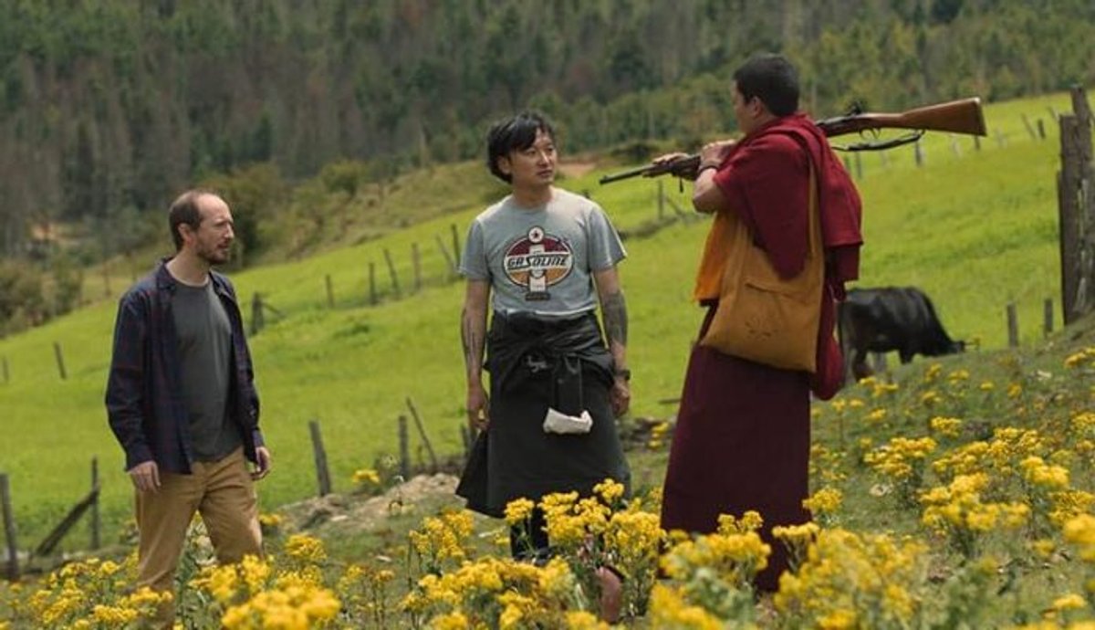 the monk and the gun