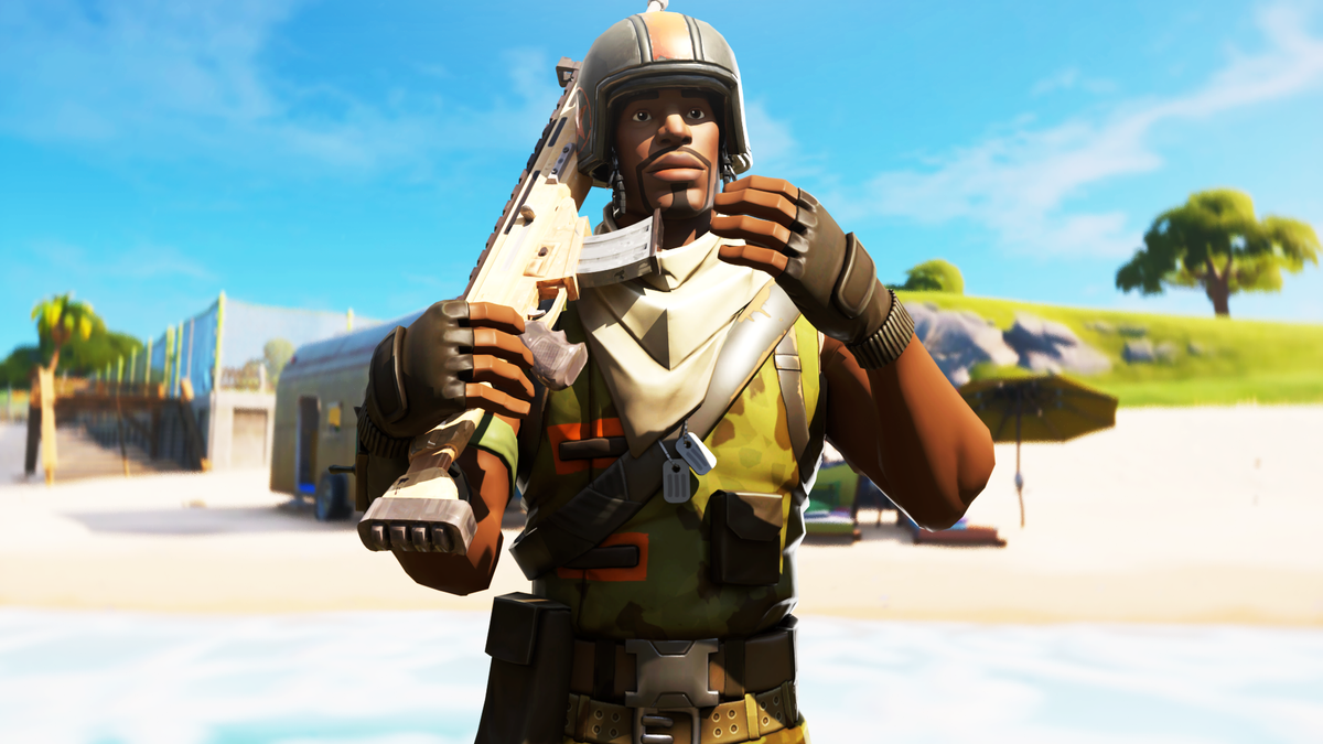 Fortnite skin aerial assault trooper