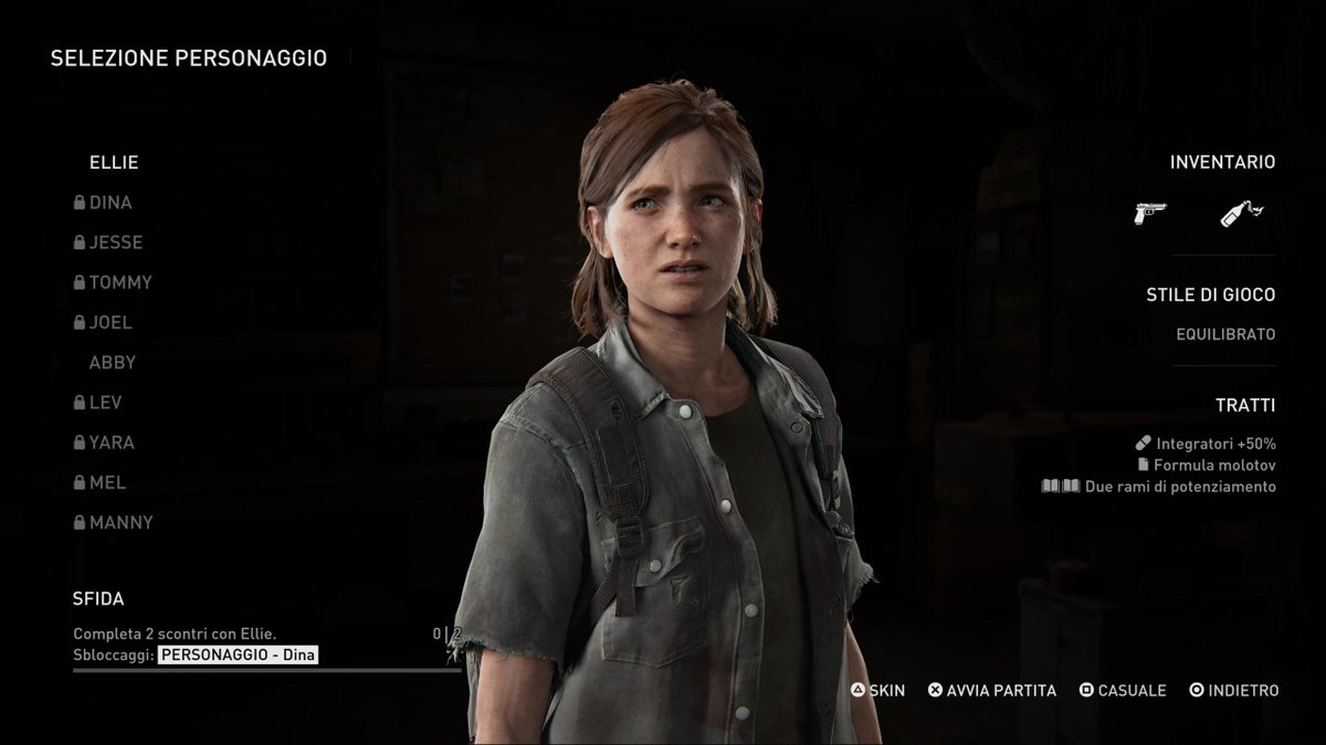 Modalità roguelike in The Last of Us Part 2 remastered