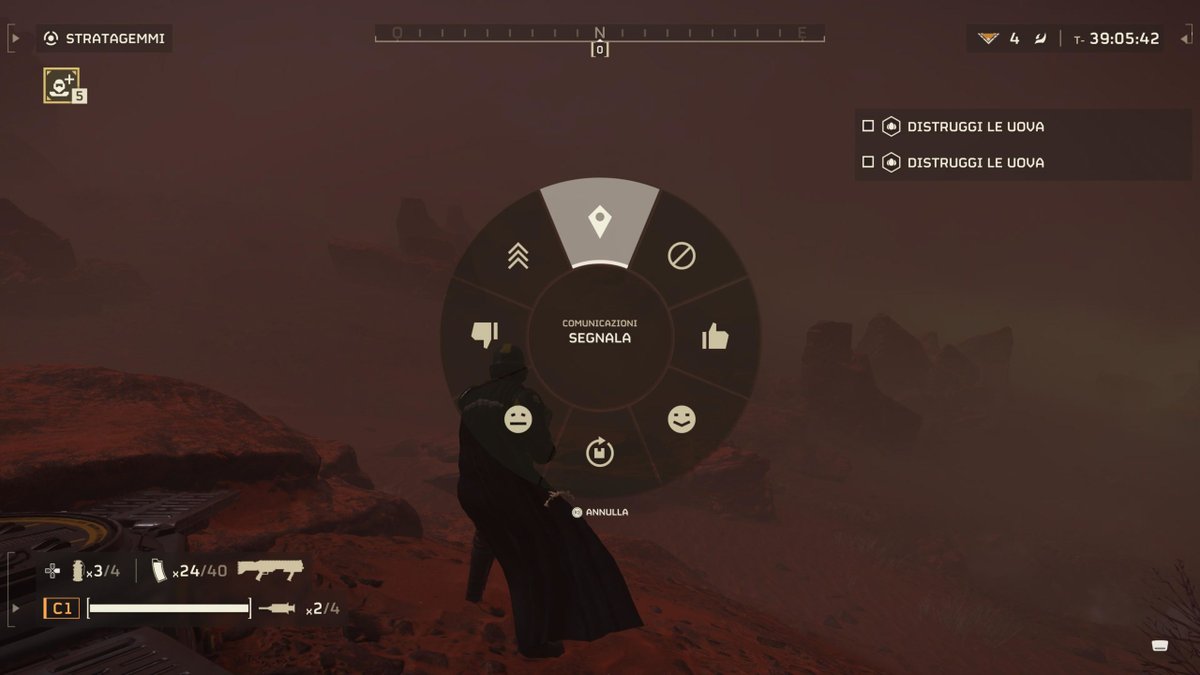 Helldivers 2 ruota comunicazioni