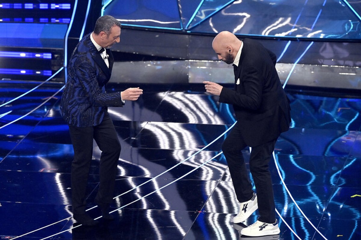 Sanremo John travolta