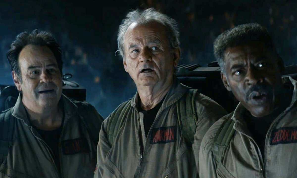 Una scena da Ghostbusters.