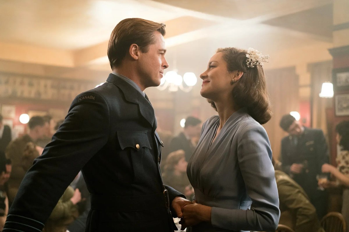 Allied – Un’ombra nascosta è ispirato ad una storia vera? Forse sì Una scena dal film, Allied - Un'ombra nascosta