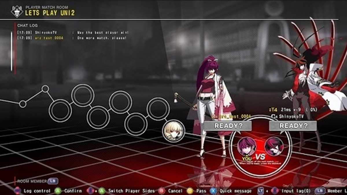 UNDER NIGHT IN-BIRTH . matchmaking