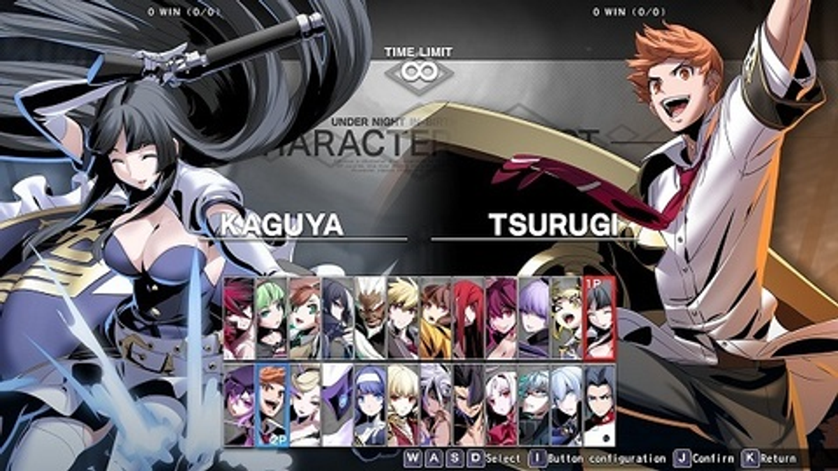 UNDER NIGHT IN-BIRTH - personaggi