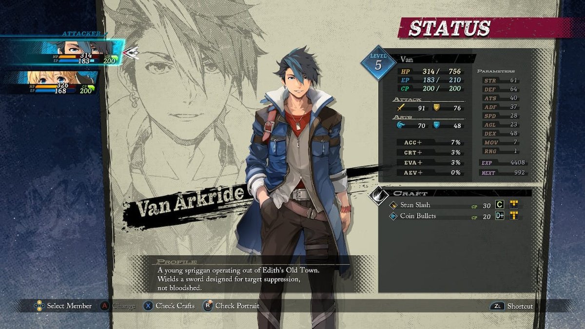 The Legend of Heroes: Trails Through Daybreak van