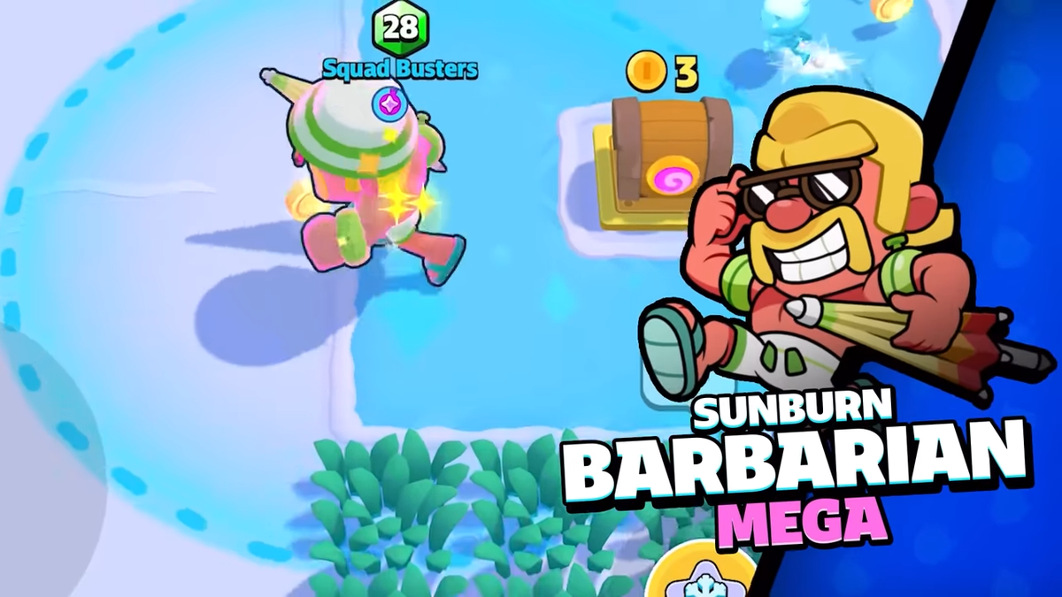 Squad Busters mega barbaro abbustolito