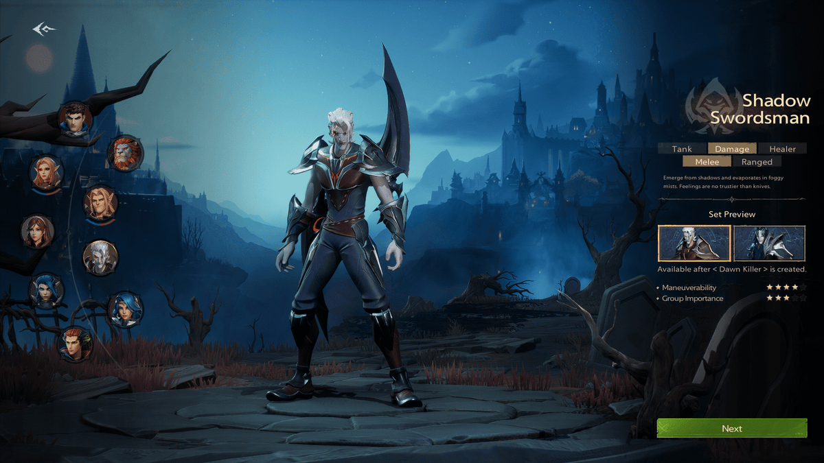 Tarisland Shadow Swordsman