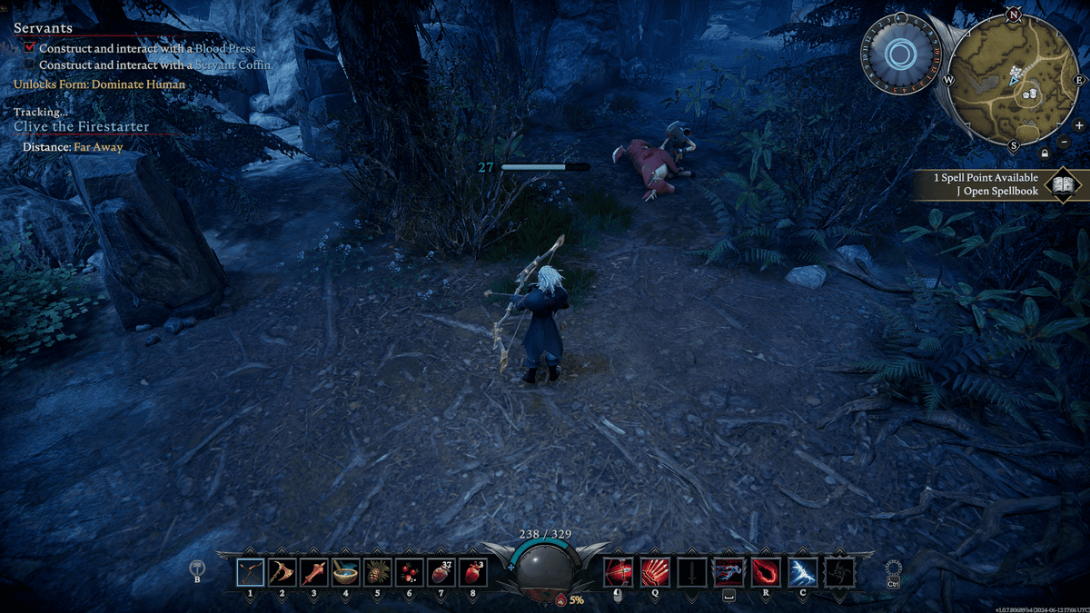 V Rising gameplay