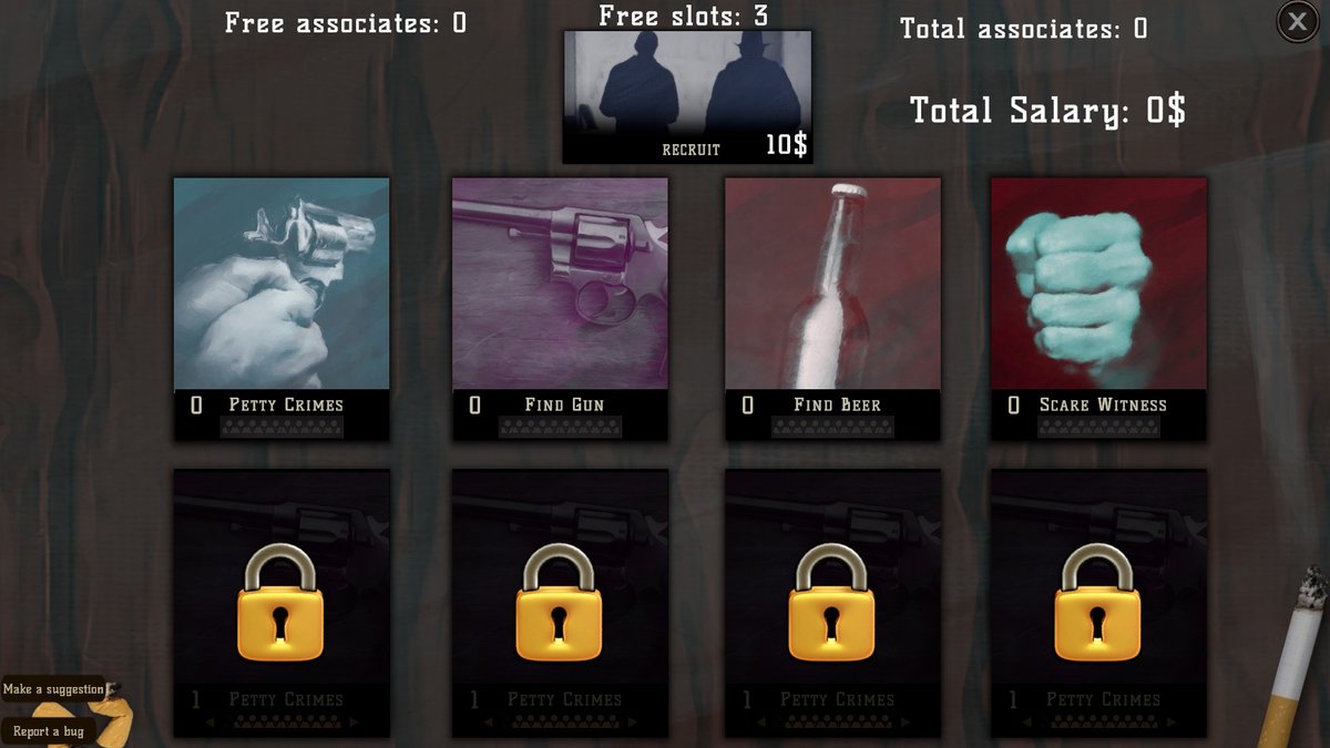 DOUGH: A Crime Strategy RPG reclutamento