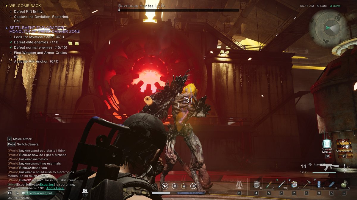 Once Human gunplay