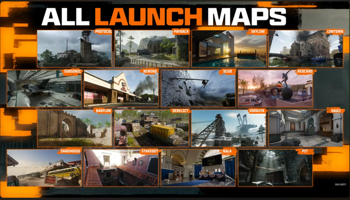 Call of Duty - Maps