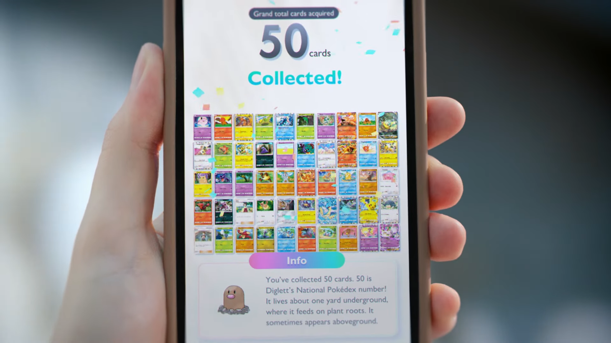 Pokèmon Pocket collezione