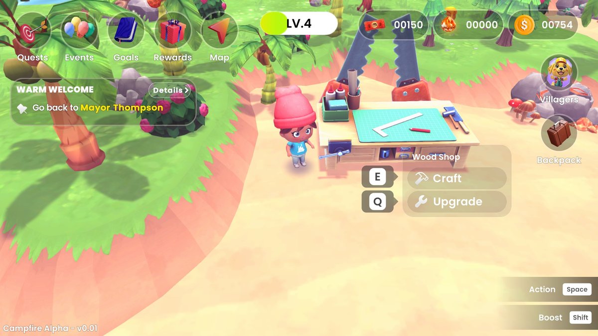 Campfire: Cozy AI Villagers gameplay