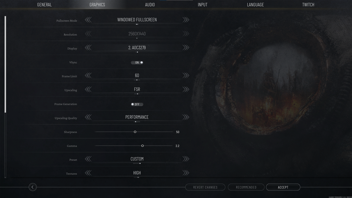 Frostpunk 2 - settings