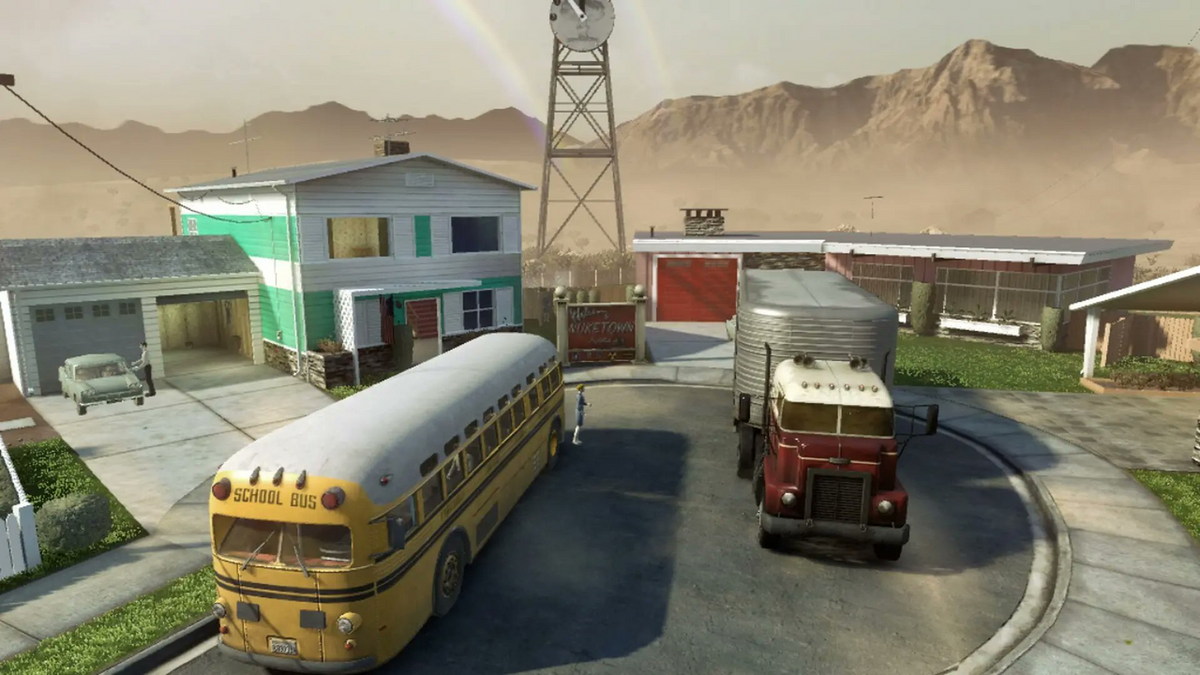 Screen di Nuketown direttamente da Black Ops