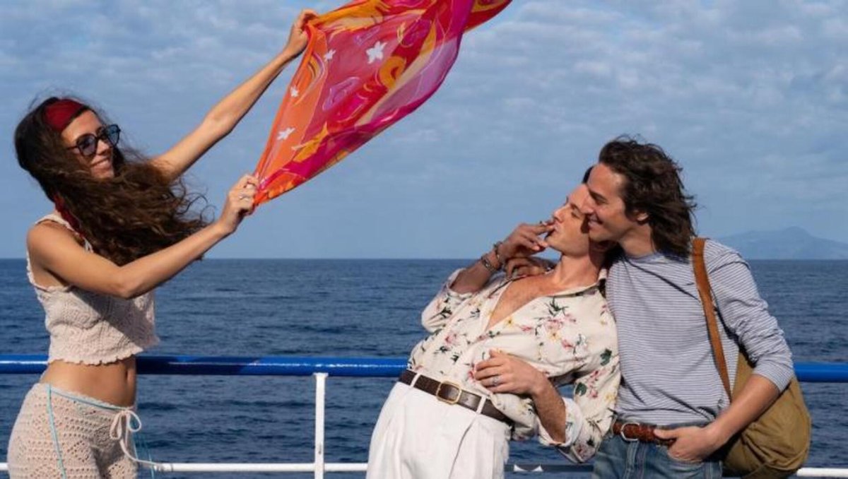 Una scena dal film, Parthenope.