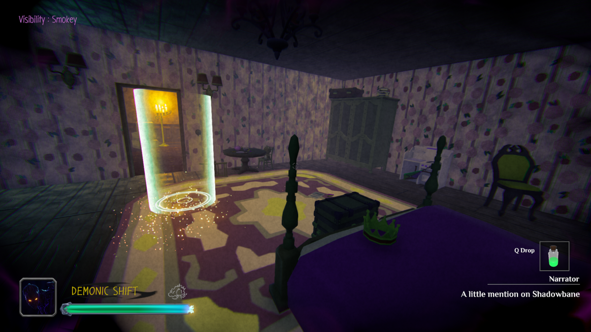 Visuale del demone di Shadows Are Alive