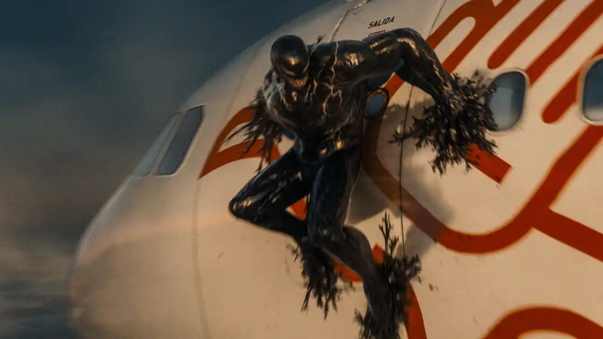 Una scena dal film, Venom: The Last Dance.