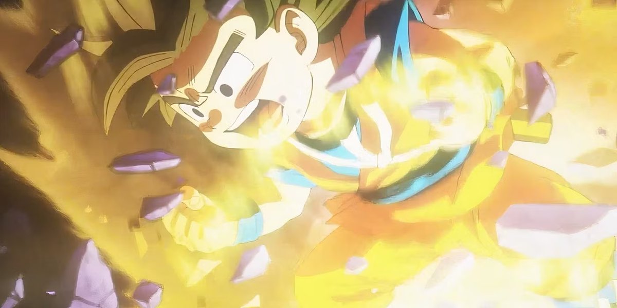 Goku si trasforma in Super Sayan nel sesto episodio di Dragon Ball Daima.