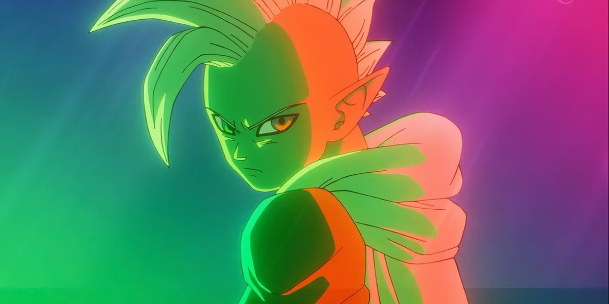 Una scena dal sesto episodio della serie, Dragon Ball Daima.