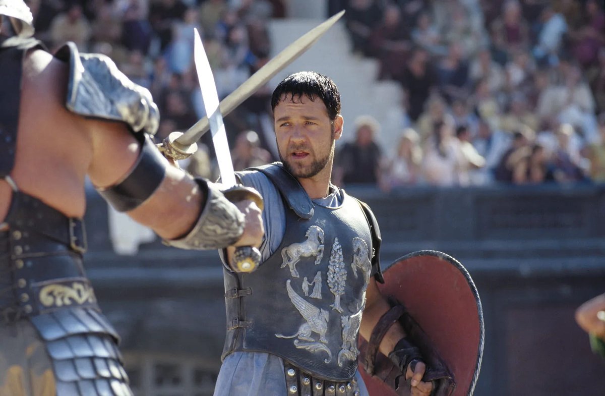 Il Gladiatore, cosa è vero e cosa no? Russell Crowe nel film Il Gladiatore