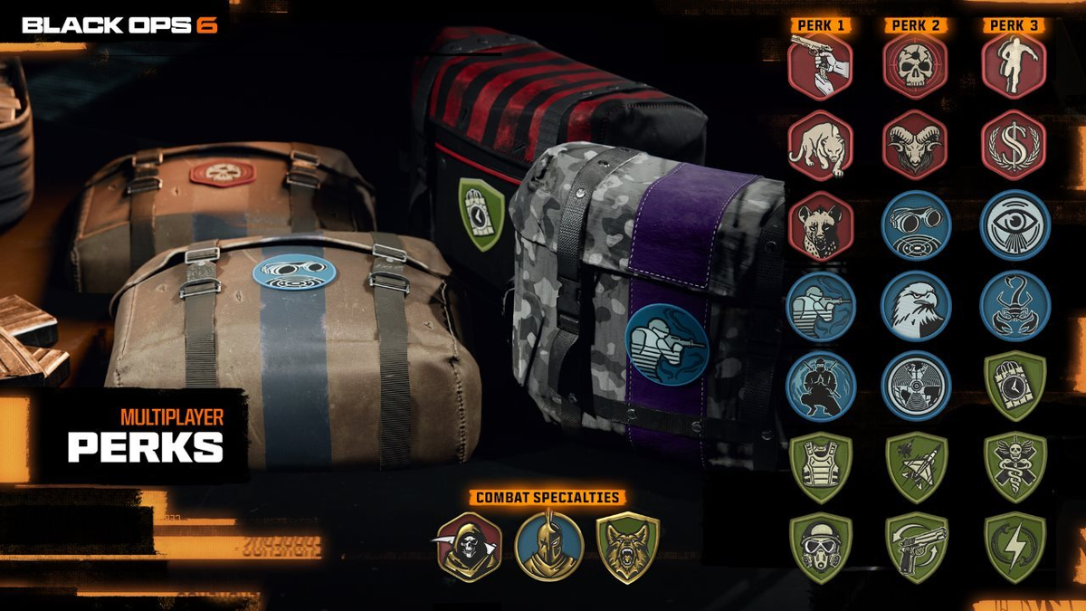 Perk per il multiplayer di Call of Duty: Black Ops 6.
