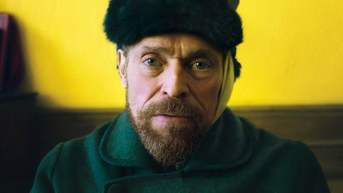 Willem Dafoe è Van Gogh in Van Gogh - Sulla soglia dell'eternità.