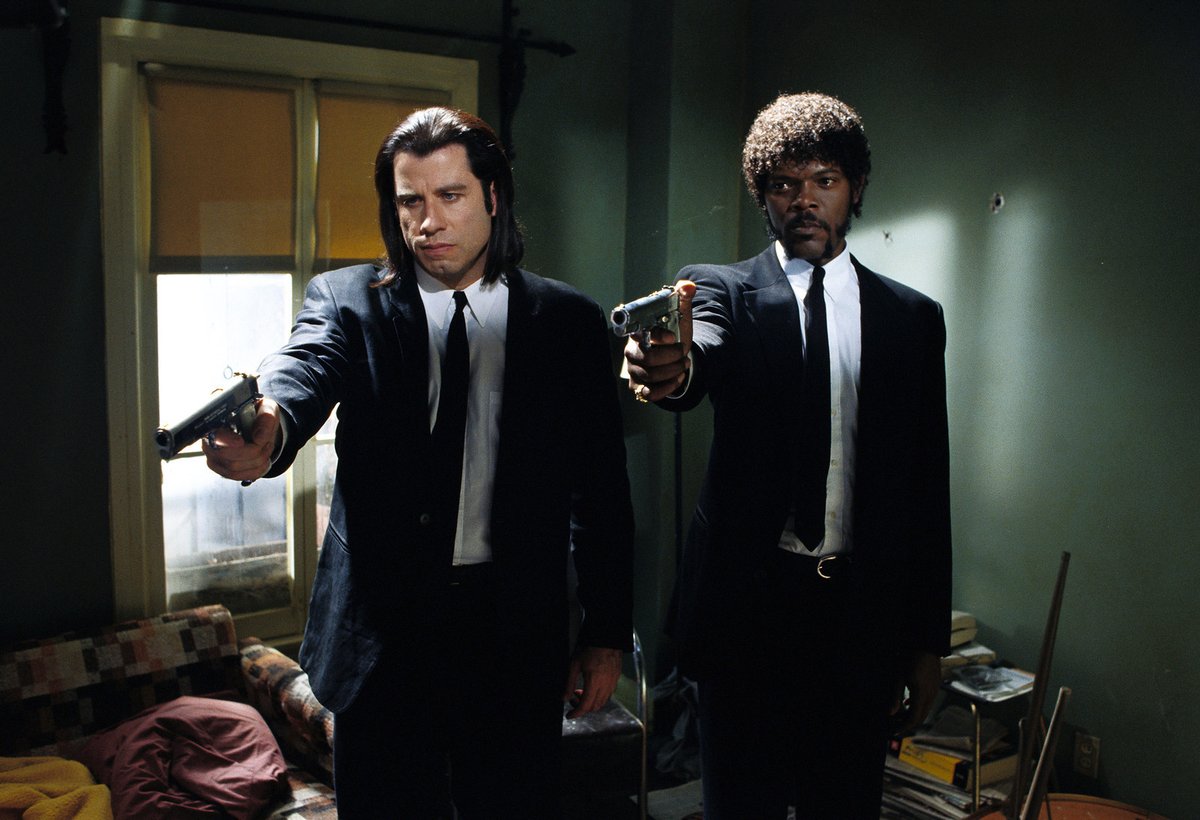 Una scena dal film, Pulp Fiction.