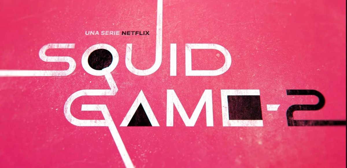 Un poster promozionale di Squid Game 2.