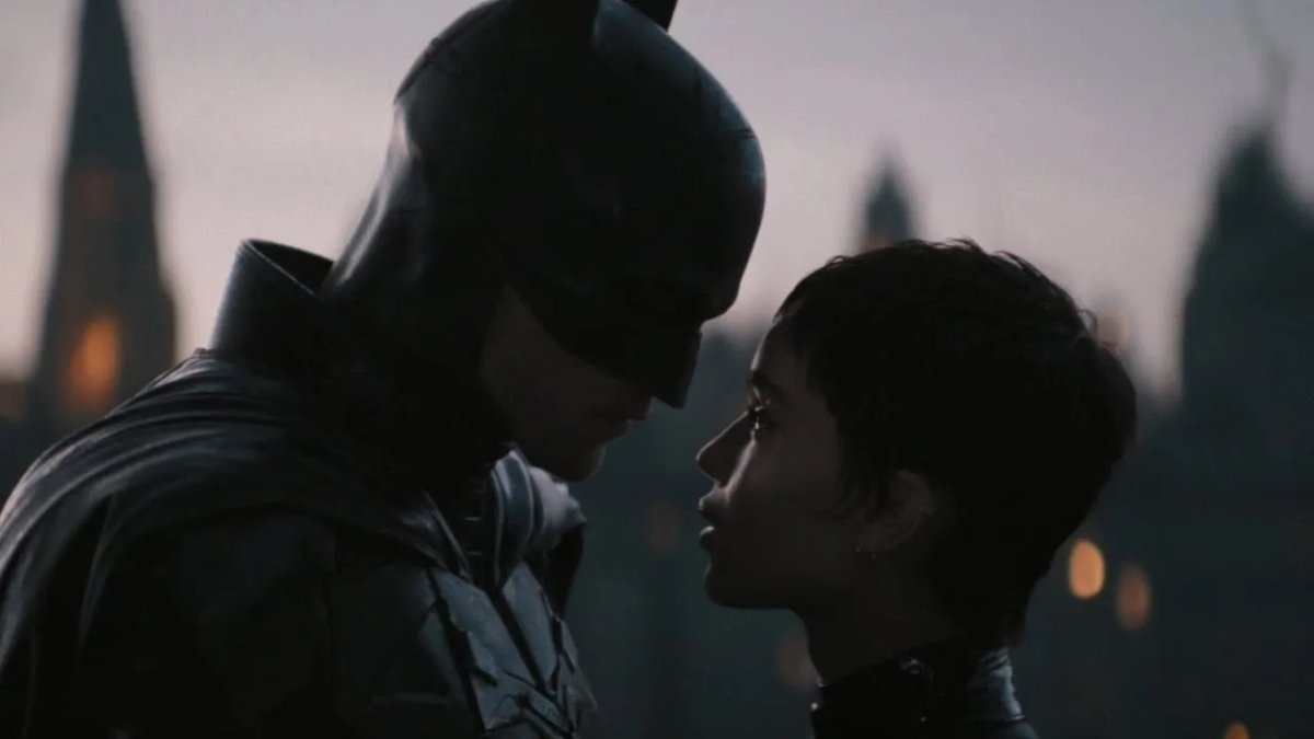 Una scena dal film, The Batman.