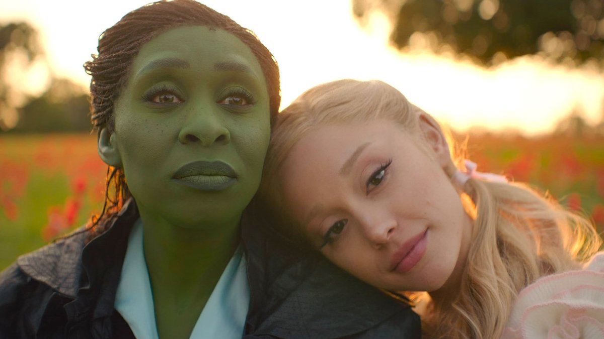 Le due protagoniste del film, Wicked.