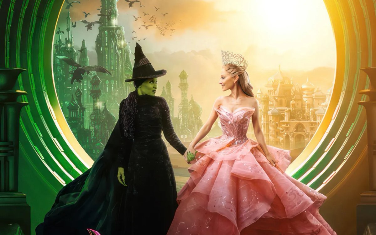 Le due protagoniste del film, Wicked.