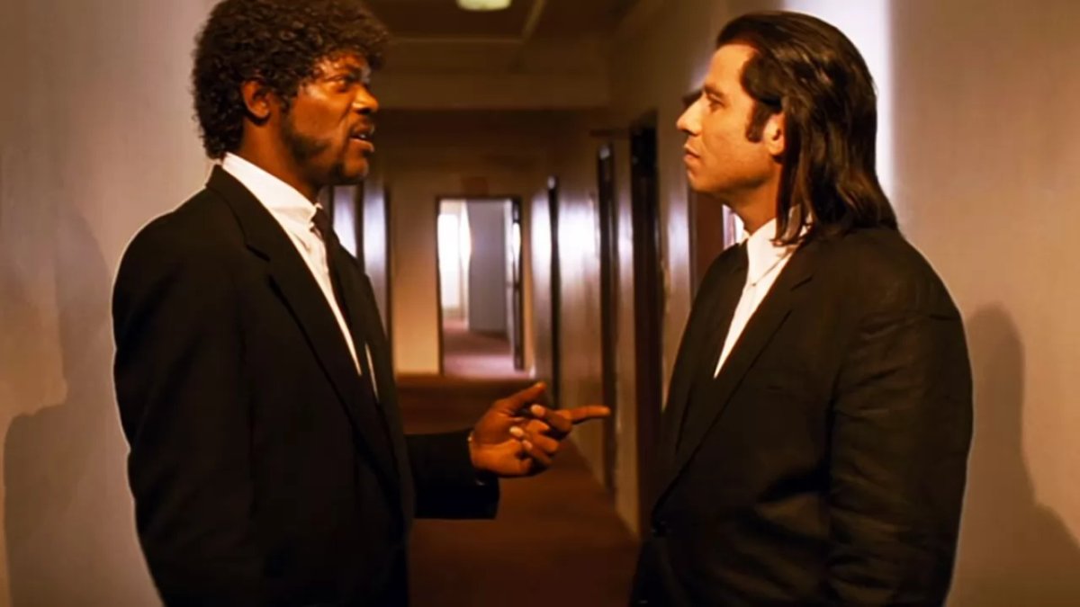 Una scena dal film Pulp Fiction.