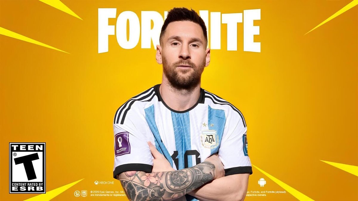 Fortnite Messi