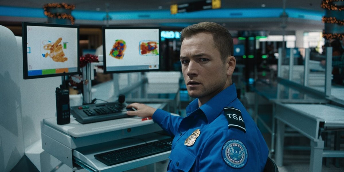 Una scena dal film, Carry-On.