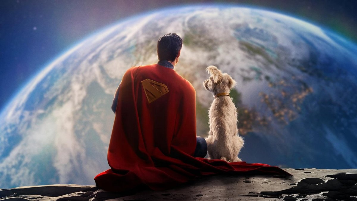 Superman e Krypto nel nuovo Superman di James Gunn.