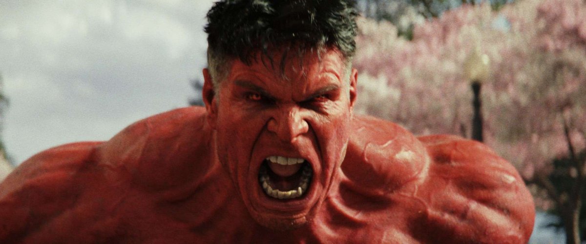 Harrison Ford come Hulk Rosso in Captain America: Brave New World