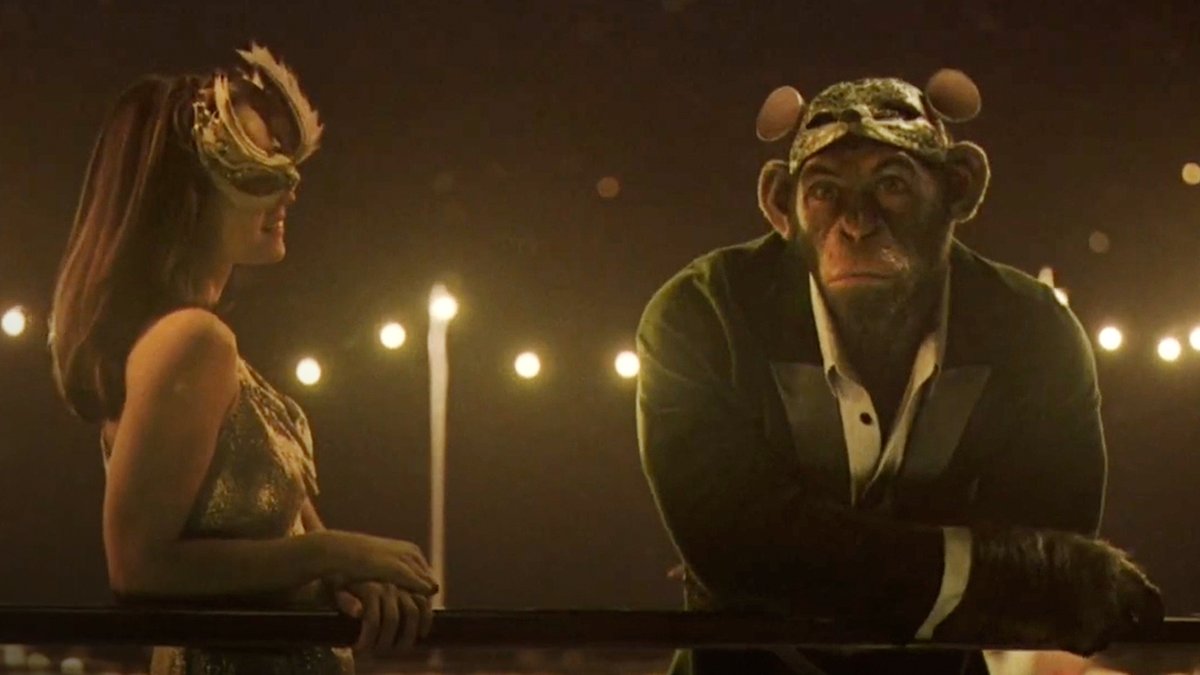 Una scena dal film, Better Man.