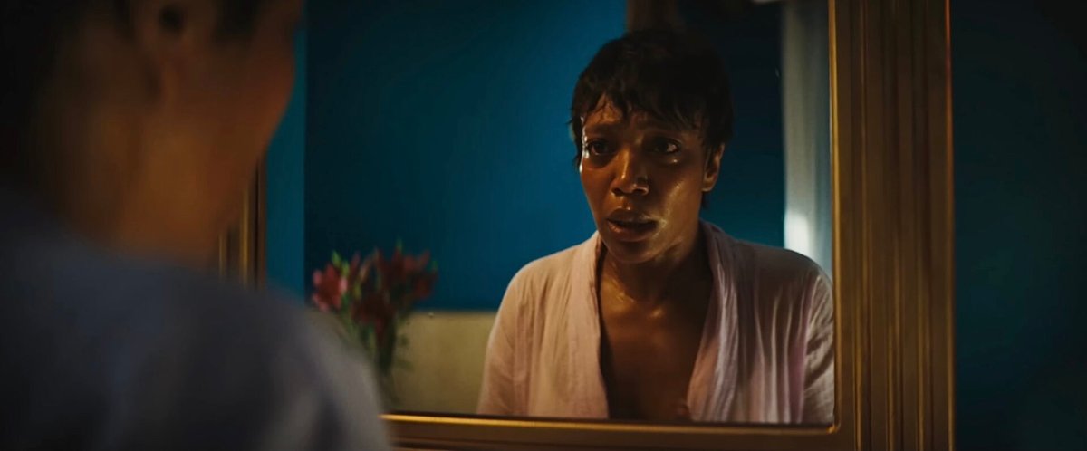 Una scena del film Blink Twice (2024) regia di Zoe Kravitz