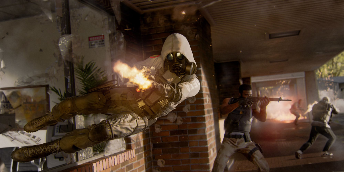 Cinematica di un gunfight su Call of Duty: Black Ops 6.