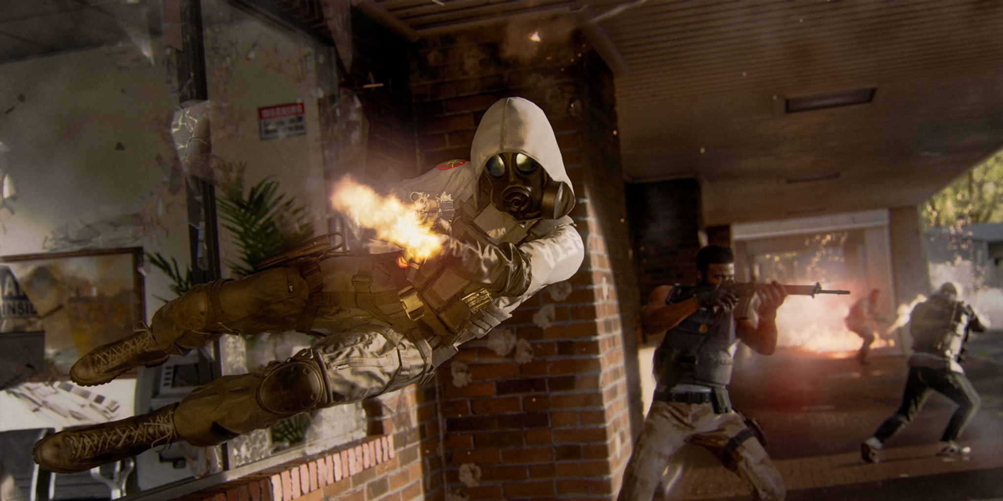 Cinematica di un gunfight su Call of Duty: Black Ops 6.