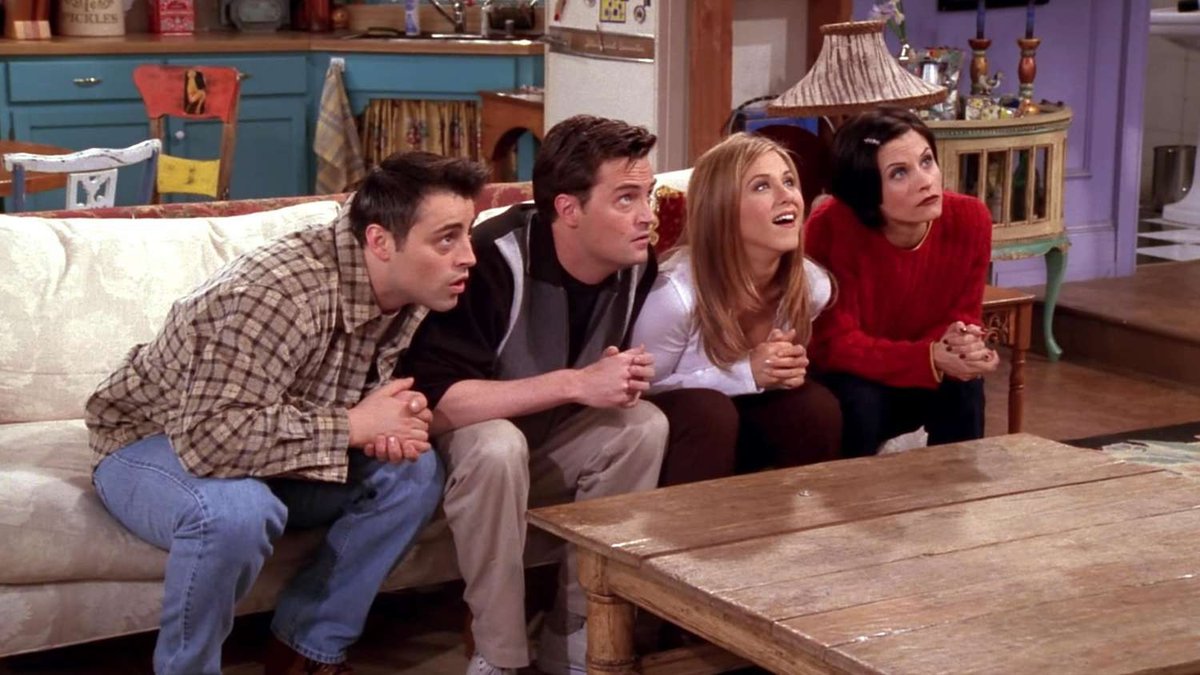 Una scena dalla sitcom Friends