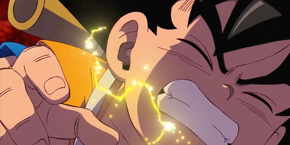 Una scena dall'episodio 15 di Dragon Ball DAIMA.