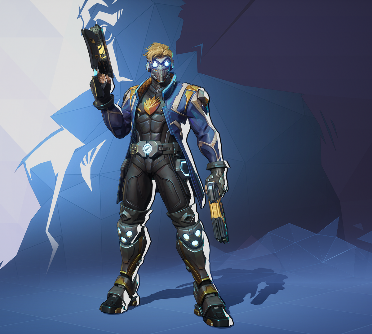 Sprite del personaggio Starlord su Marvel Rivals